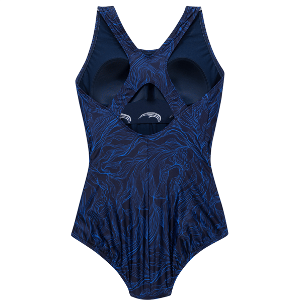 Womens Dolfin® Aquashape Namaste Conservative One Piece Swimsuit