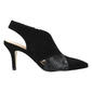 Womens Bella Vita Val Snakeskin Slingback Heels - image 2