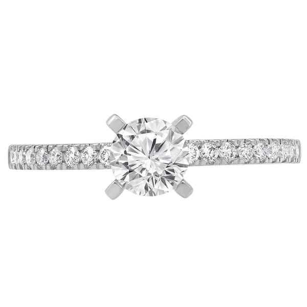 Diamond Classics™ 14kt White Gold Lab Grown Diamond Ring
