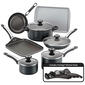 Farberware&#40;R&#41; High Performance Nonstick 17pc. Cookware Set - Black - image 1