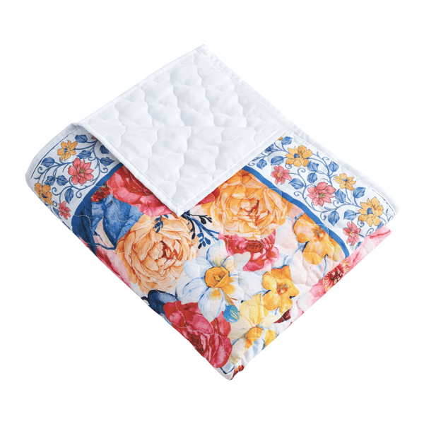 Greenland Home Fashions&#40;tm&#41; Huntington Reversible Quilted Throw Bla