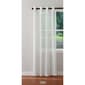 Farmhouse Woven Stripe Semi-Sheer Grommet Panel - image 2