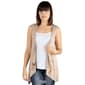 Womens 24/7 Comfort Apparel Open Front Cardigan Vest - image 5