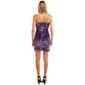 Juniors Crystal Doll Sequin Sweetheart Slim Sheath Dress - image 2