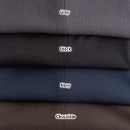 Womens Zac & Rachel Solid Flat Front Pants