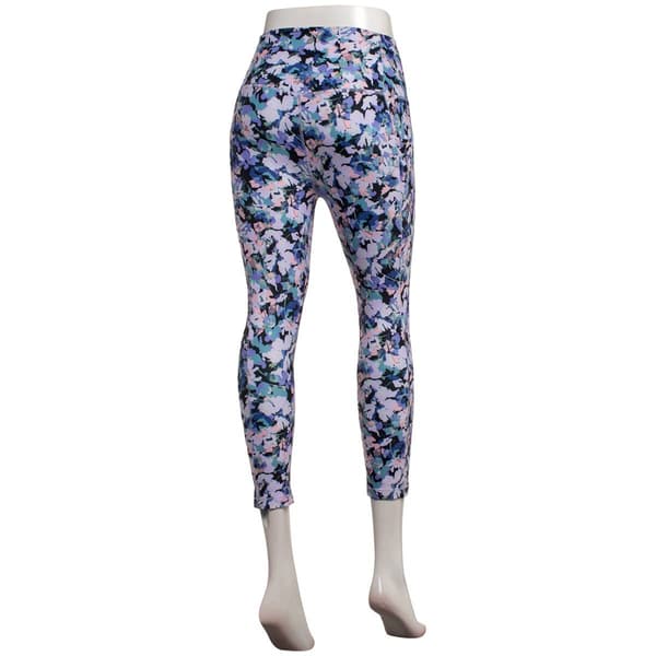 Womens RBX Hello Floral Foldover Waistband Capris