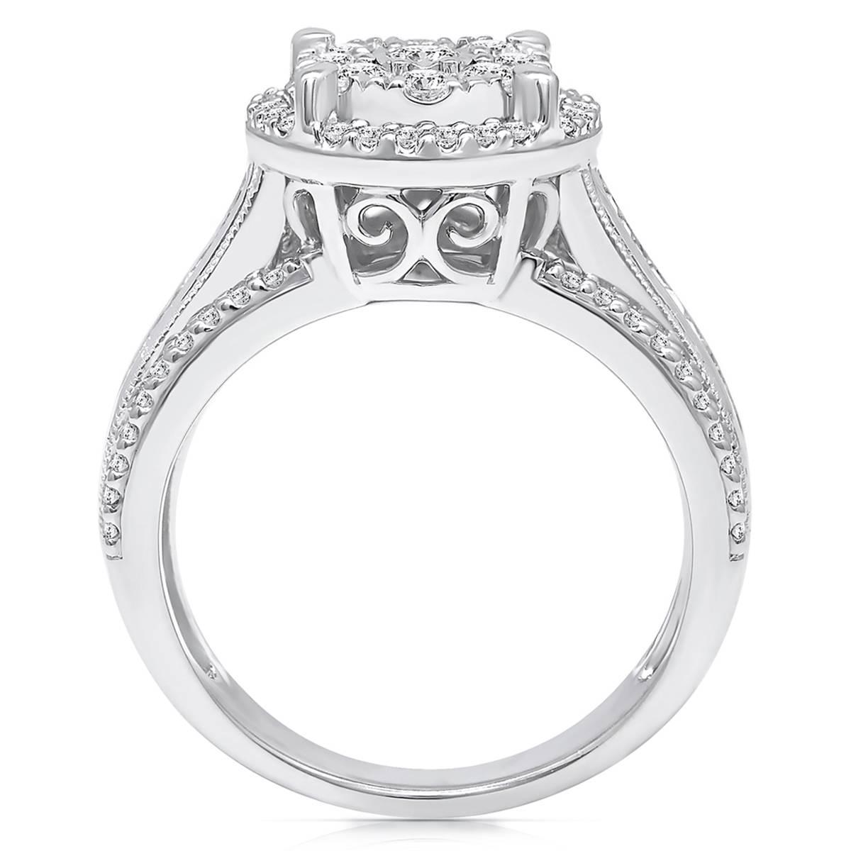 Diamond Classics™ White Gold 1ctw. Diamond Bridal Ring