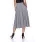 Womens White Mark Flared Midi Skirt - image 2