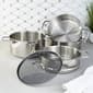 BergHOFF Helix 5pc. Stainless Steel Steamer Set w/ Glass Lids - image 3