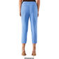 Womens Rafaella&#174; Satin Twill Capri Pants with Grommet Detail - image 2