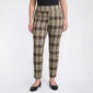 Plus Size Preswick & Moore(R) Plaid Ankle Pants - String/Iron - image 1