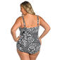 Plus Size Maxine Tahitian Tribe Twist Front One Piece Swimsuit - image 2