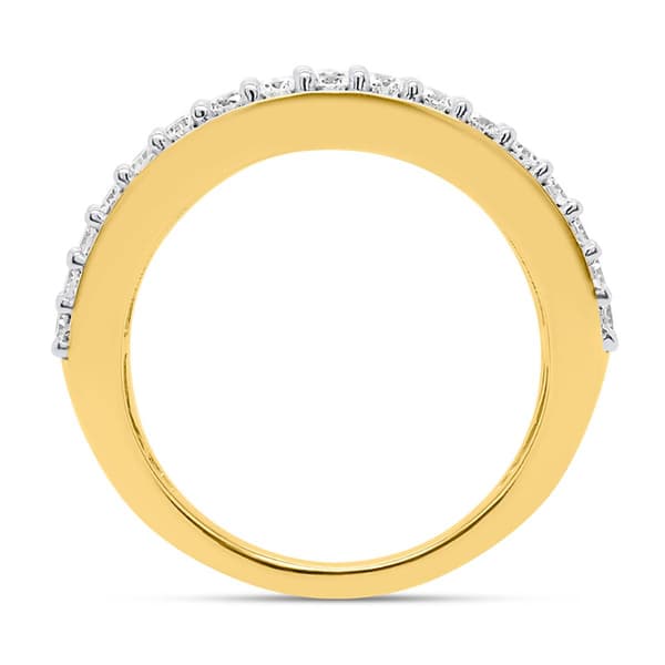 Nova Star® Gold-Plated 2ctw. Lab-Grown Diamond Statement Ring