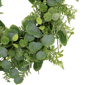 Northlight 24in. Seeded Eucalyptus with Sweet Gum Flowers Wreath - image 4