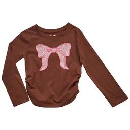 Toddler Girl Freestyle Revolution Glitter Bow Side Cinch Top
