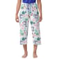 Plus Size HUE&#40;R&#41; Underwater Wonder Printed Capri Pajama Pants - image 1