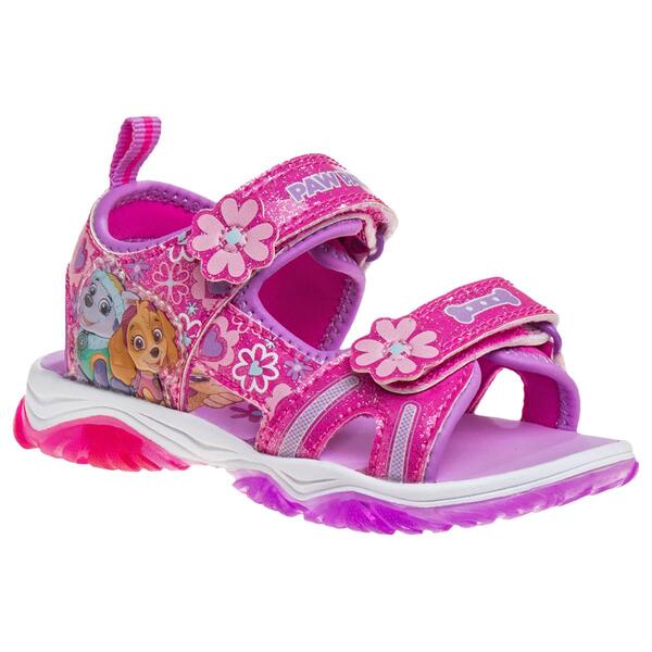 Little Girls Nickelodeon Paw Patrol Open Toe Sport Sandals - image 