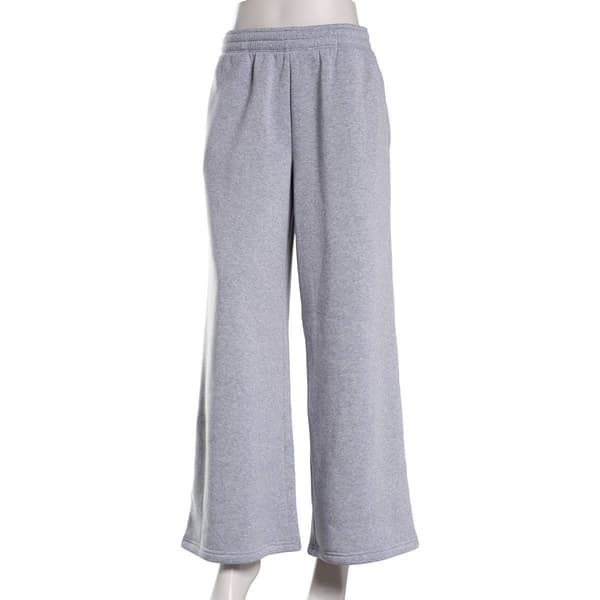 Juniors No Comment Super Wide Leg Fleece Sweatpants