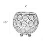 Elegant Designs&#8482; Elipse Crystal 3.75in. Circular Decorative Vase - image 5