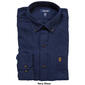 Mens IZOD&#174; Solid Flannel Shirt - image 3
