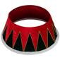 Northlight Seasonal 25in. Red and Green Christmas Tree Collar - image 5