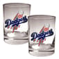 MLB Los Angeles Dodgers 2pc. Rocks Glass Set - image 1