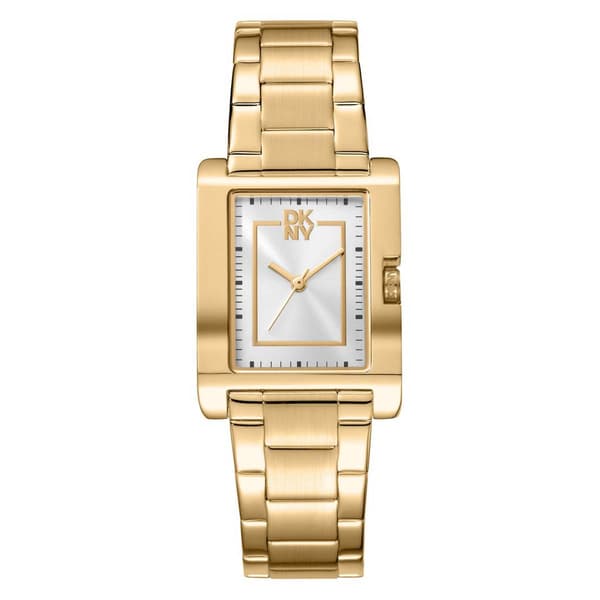 Womens DKNY Westside Midi Gold-Tone Bracelet Watch - DK1L007M0055