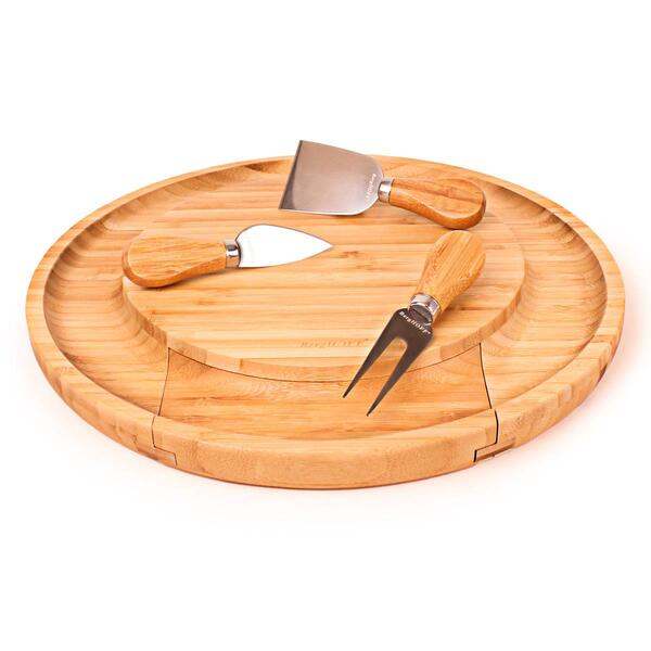BergHOFF Essentials 4pc. Multi-level Cheese Board & Tool Set - image 