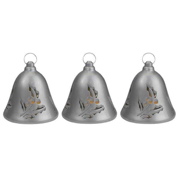 Northlight 3pc. Lighted Musical Bells Christmas Decorations - image 