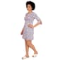 Petite Ruby Rd. Elbow Sleeve Floral Ornate Shift Dress - image 3