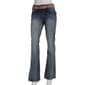 Juniors Wallflower Luscious Curvy Belted Bootcut Jeans - image 1