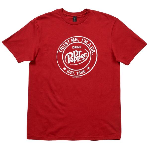 Young Mens Dr Pepper Graphic Tee - image 