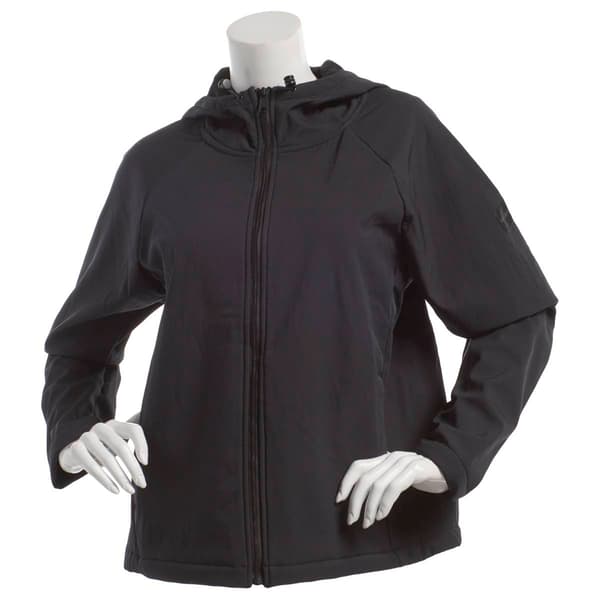Womens Spyder Outdoor Woven Ribstop Sherpa Fleece Jacket - image 