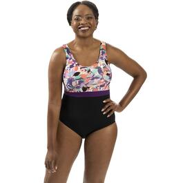 Womens Dolfin&#40;R&#41; Aquashape Bonita Bloom One Piece Swimsuits
