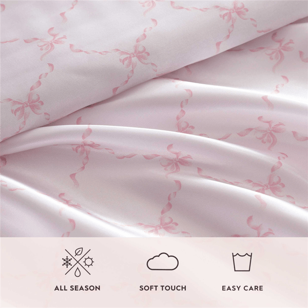 Laura Ashley® Bow Ribbon Sheet Set