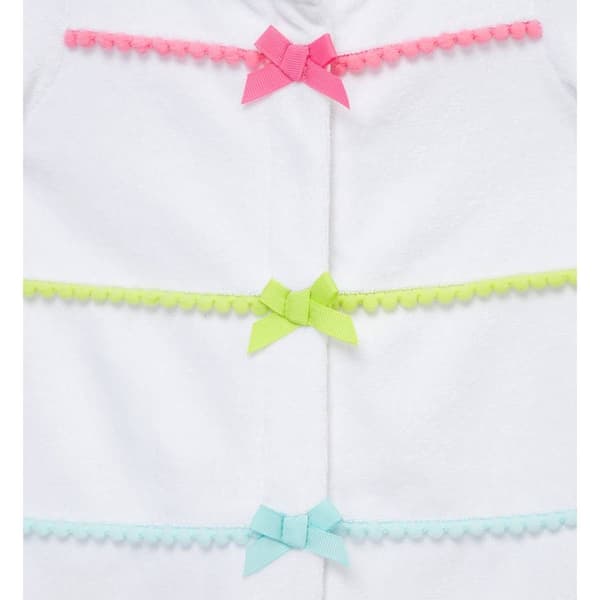 Toddler Girl Little Me&#174; Pom Pom & Bow Swim Cover-Up