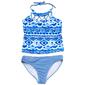 Girls &#40;7-16&#41; Jantzen 2pc. Watercolor Aztec Tankini Swim Set - image 1