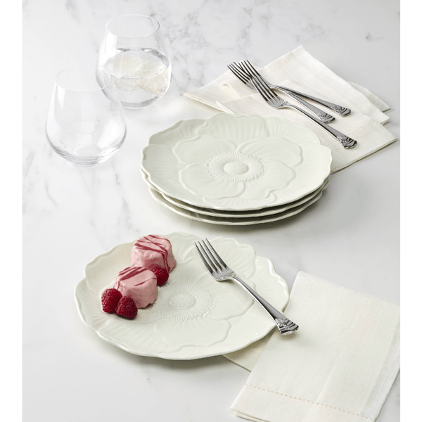 Lenox® Butterfly Meadow® Floral Green Accent Plates - Set of 4