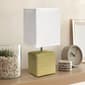 Simple Designs Petite Faux Stone Table Lamp w/Fabric Shade - image 6