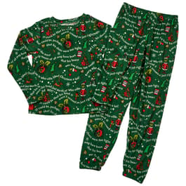 Buffalo Bills NFL Ugly Pattern Family Holiday Pajamas