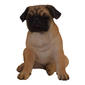 Hi-Line Gift Sitting Pug Garden Statue - image 1