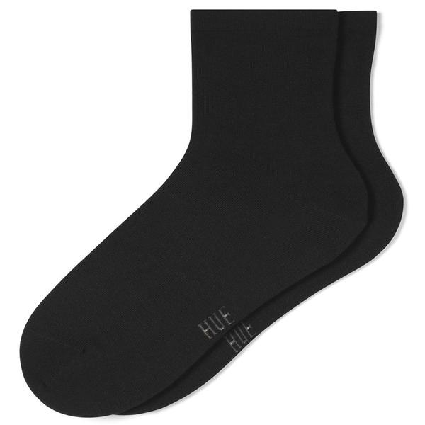 Womens HUE® Sleek Crew Socks - image 