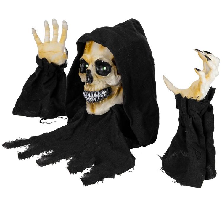 Northlight Seasonal 8in. LED Grim Reaper Outdoor Decor