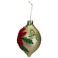 Northlight Poinsettia Finial Christmas Ornament - 6.5in. - Red a - image 3