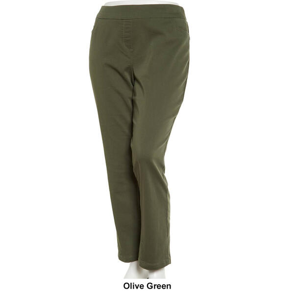 Plus Size Napa Valley Cotton Super Stretch Pants - Average