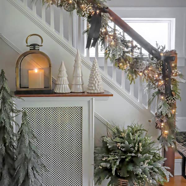 National Tree 18in. Antique Bronze Small Dome Lantern