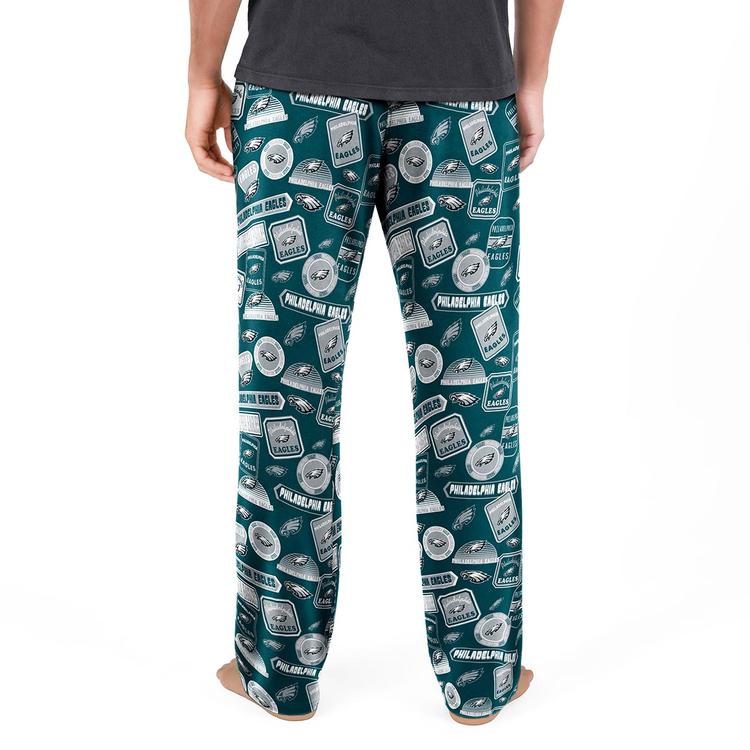 Mens NFL Philadelphia Eagles Print Knit Pants
