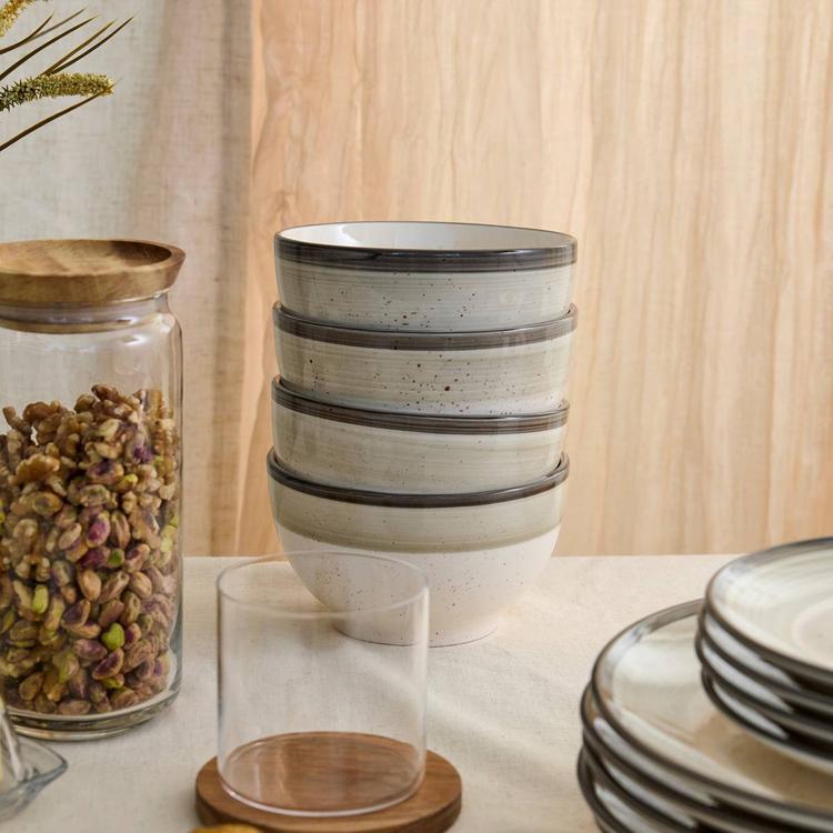 Earth & Clay Harlow 12-Piece Earthenware Dinnerware Set