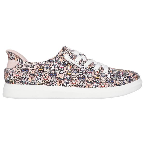 Womens Skechers Slip Ins Bobs D''Vine Kitty Cool Fashion Sneakers