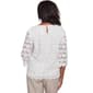 Womens Alfred Dunner Kensington Gardens Daisy Lace Top - image 2
